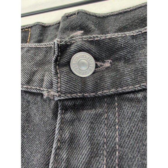 VTG Levis 560 Loose Fit Tapered Leg Black Jeans Mens 36X30 90s Baggy Y2K USA - Picture 12 of 15